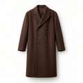 Chocolate Brown Relaxed Fit Trench Coat